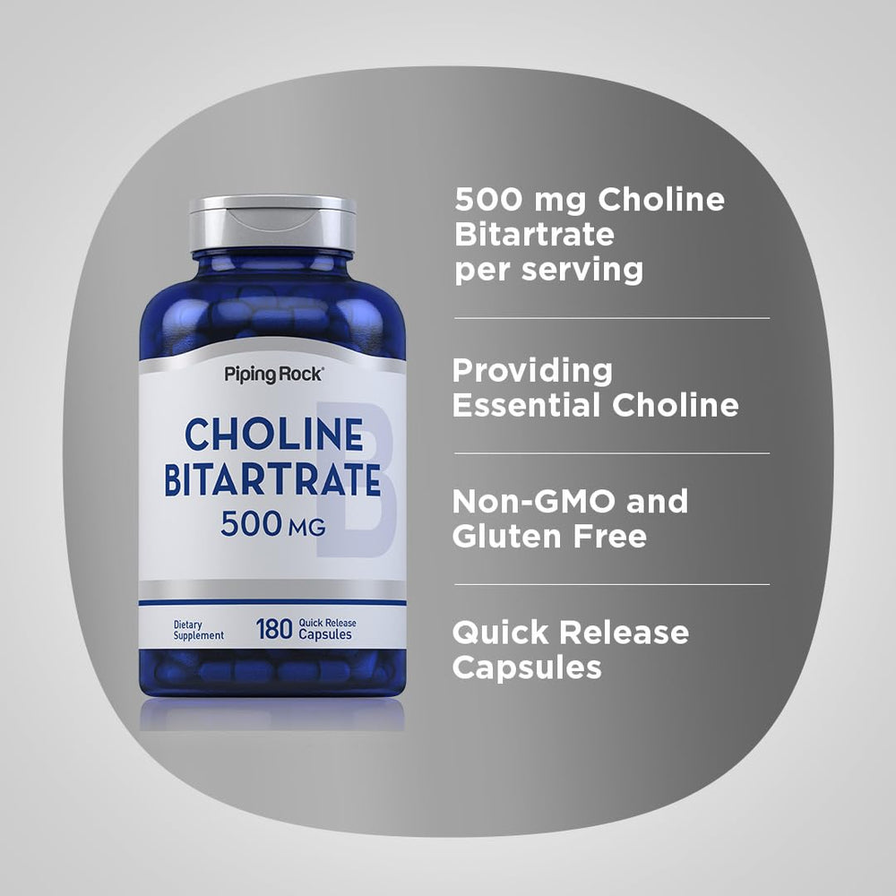 Piping Rock bottle highlighting non-GMO and gluten-free formula.