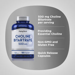 Piping Rock bottle highlighting non-GMO and gluten-free formula.