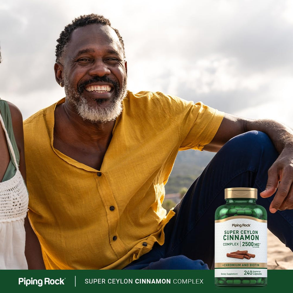 Piping Rock cinnamon complex with chromium and biotin ingredients.