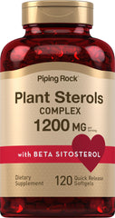 Piping Rock Esteroles de Plantas, botella, apoyo al bienestar diario.