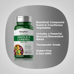 Piping Rock gluten-free and non-GMO label on bottle for mindful choices.