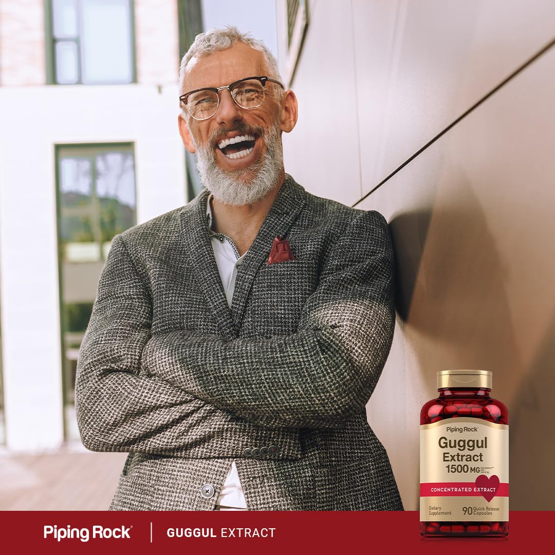 Piping Rock Guggul serving size image for convenient dosing