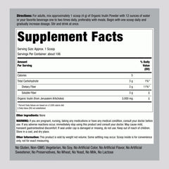 Piping Rock Inulin Powder blends smoothly into smoothies for a fiber boost.