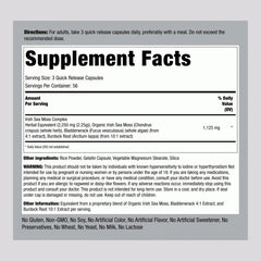 Piping Rock Irish Sea Moss Capsules pack of 2; bulk value for ongoing wellness.