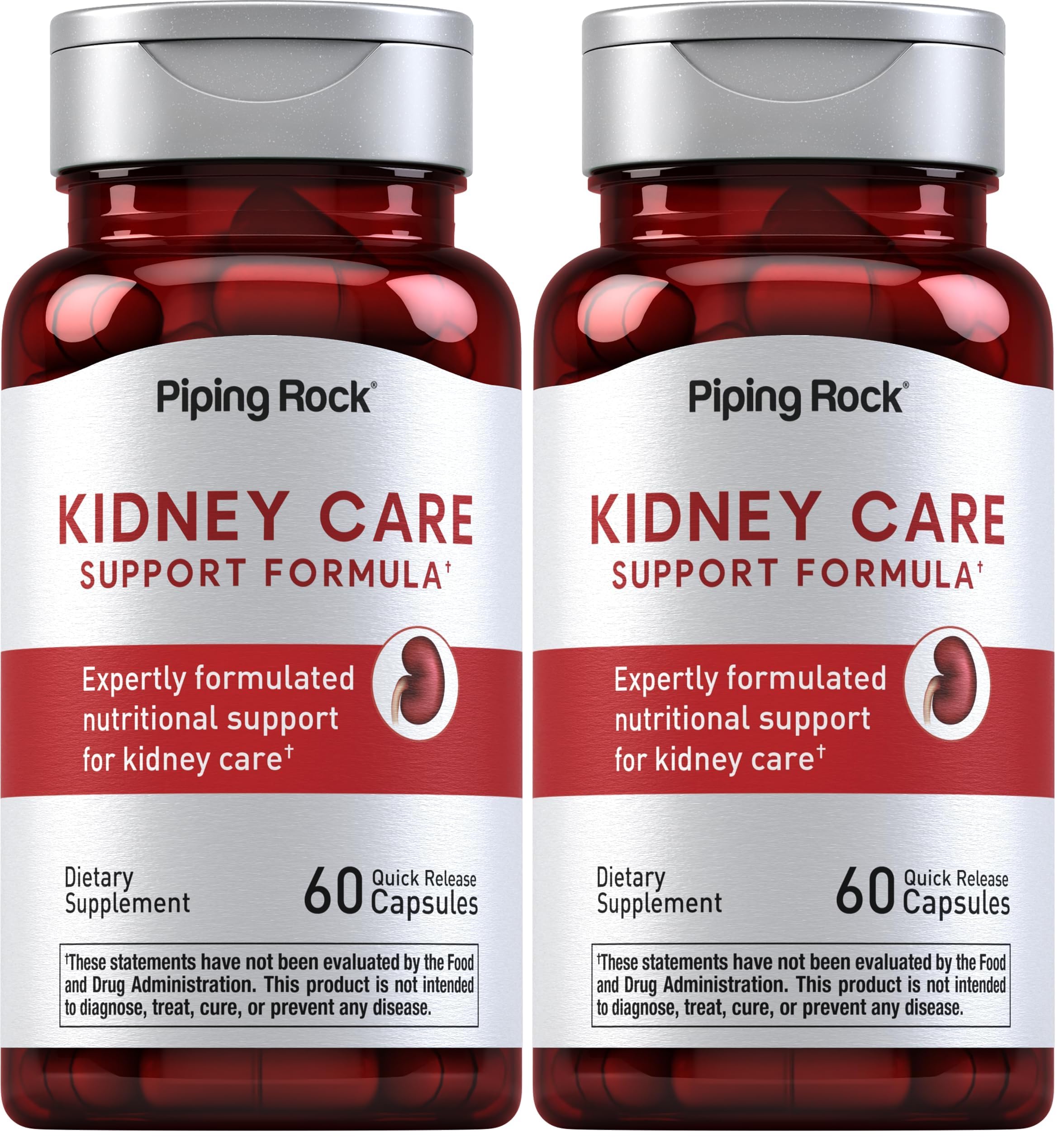 Piping Rock Kidney Support bottle front for daily wellness
