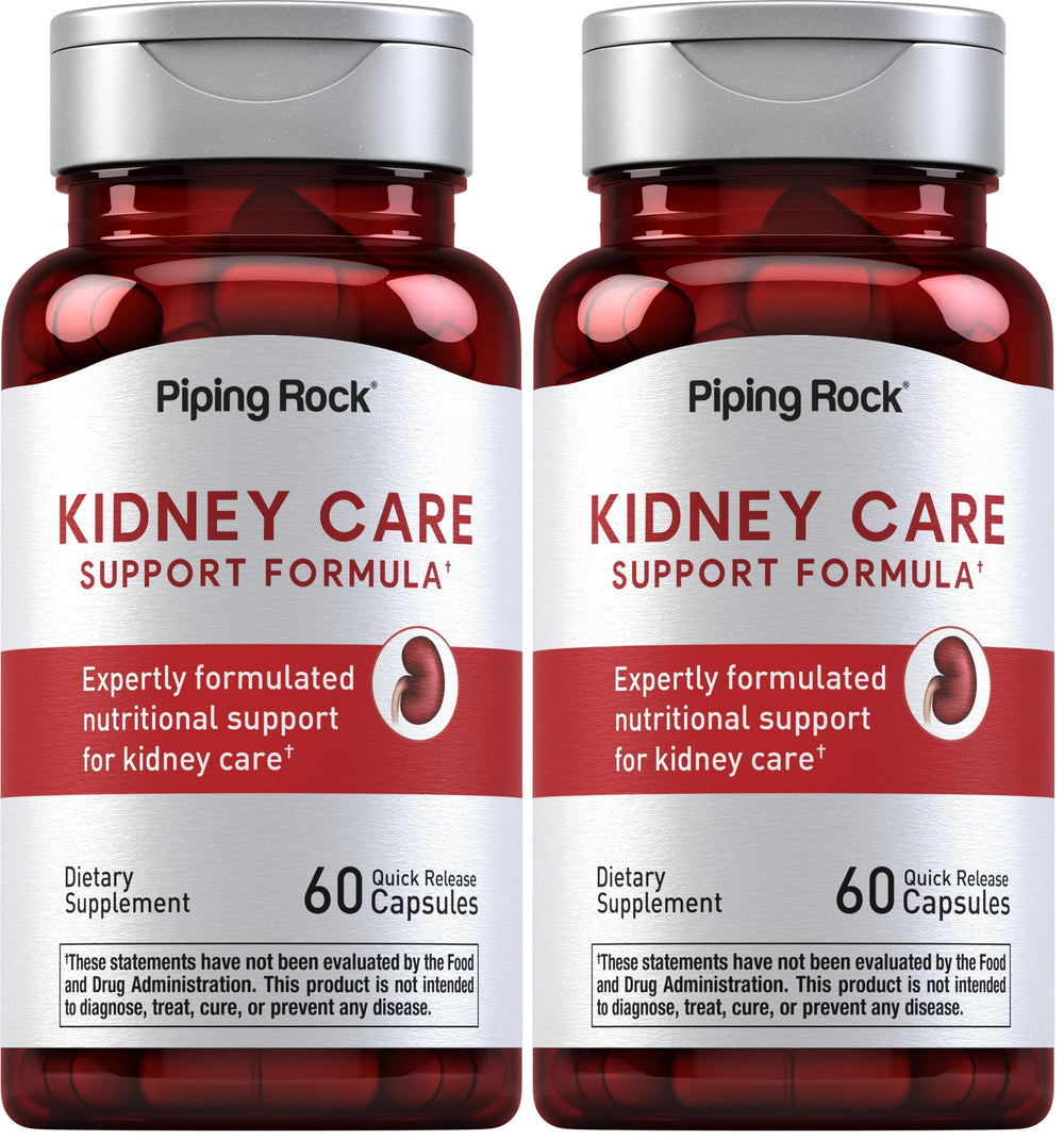Piping Rock Kidney Support bottle front for daily wellness