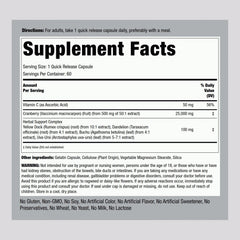 Piping Rock Kidney Support capsules ready for daily use