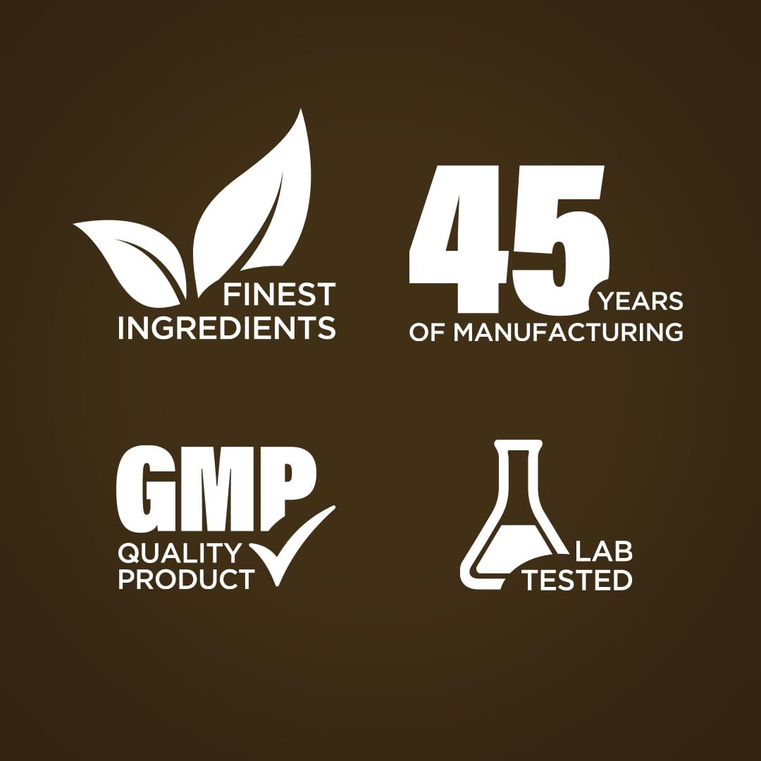 Bottle seal and laboratory-tested ingredients from Piping Rock.