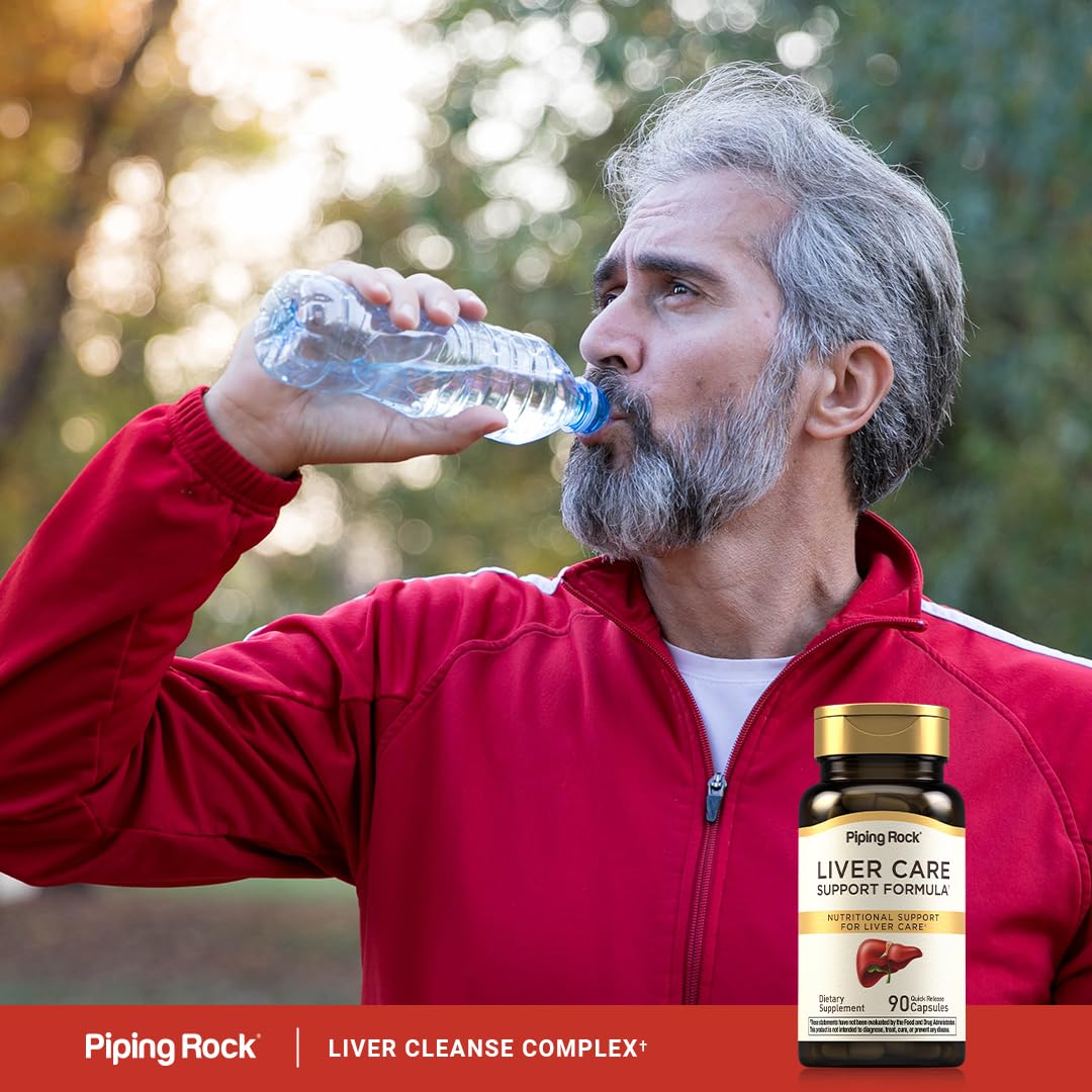 Piping Rock Liver Cleanse Complex packaging and labeling for trust.