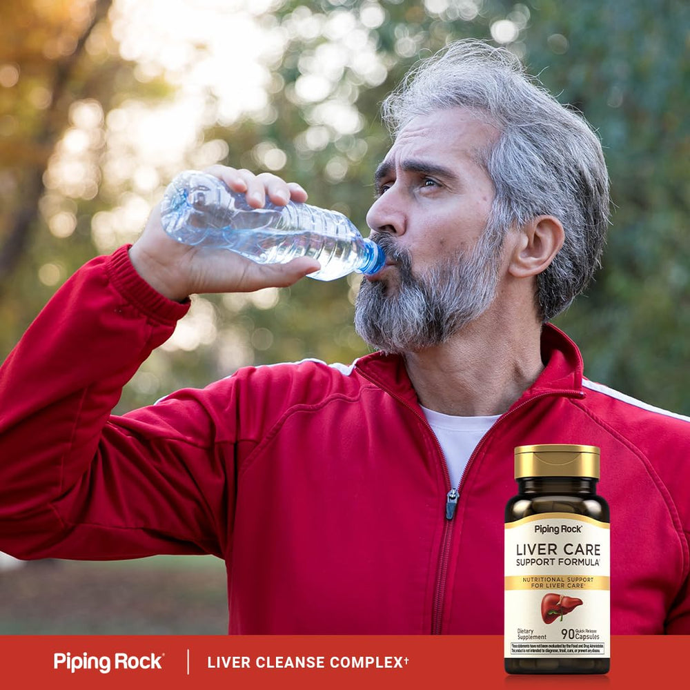 Piping Rock Liver Cleanse Complex packaging and labeling for trust.