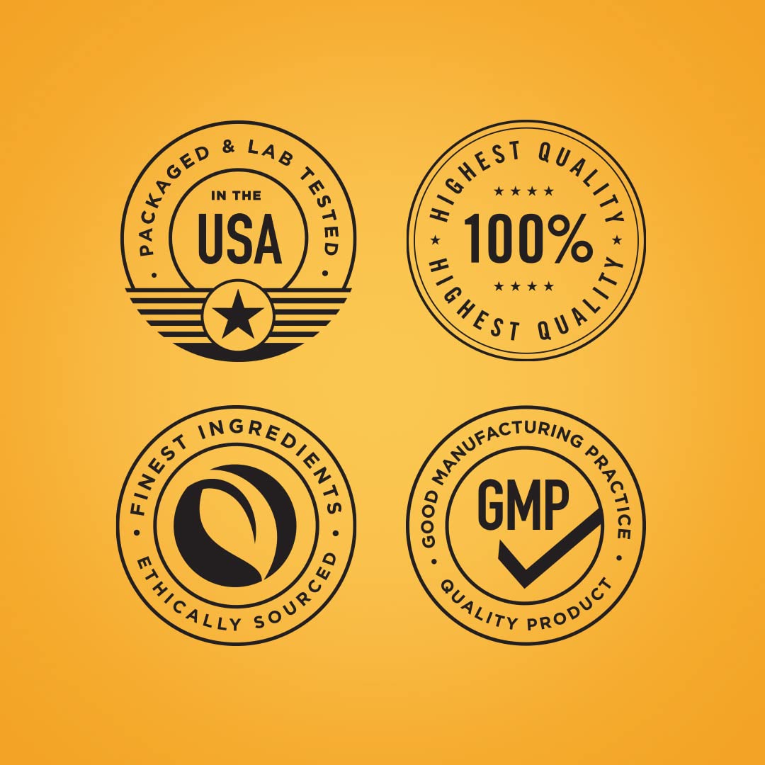 Two-pack label on Piping Rock package emphasizing non GMO and gluten free quality