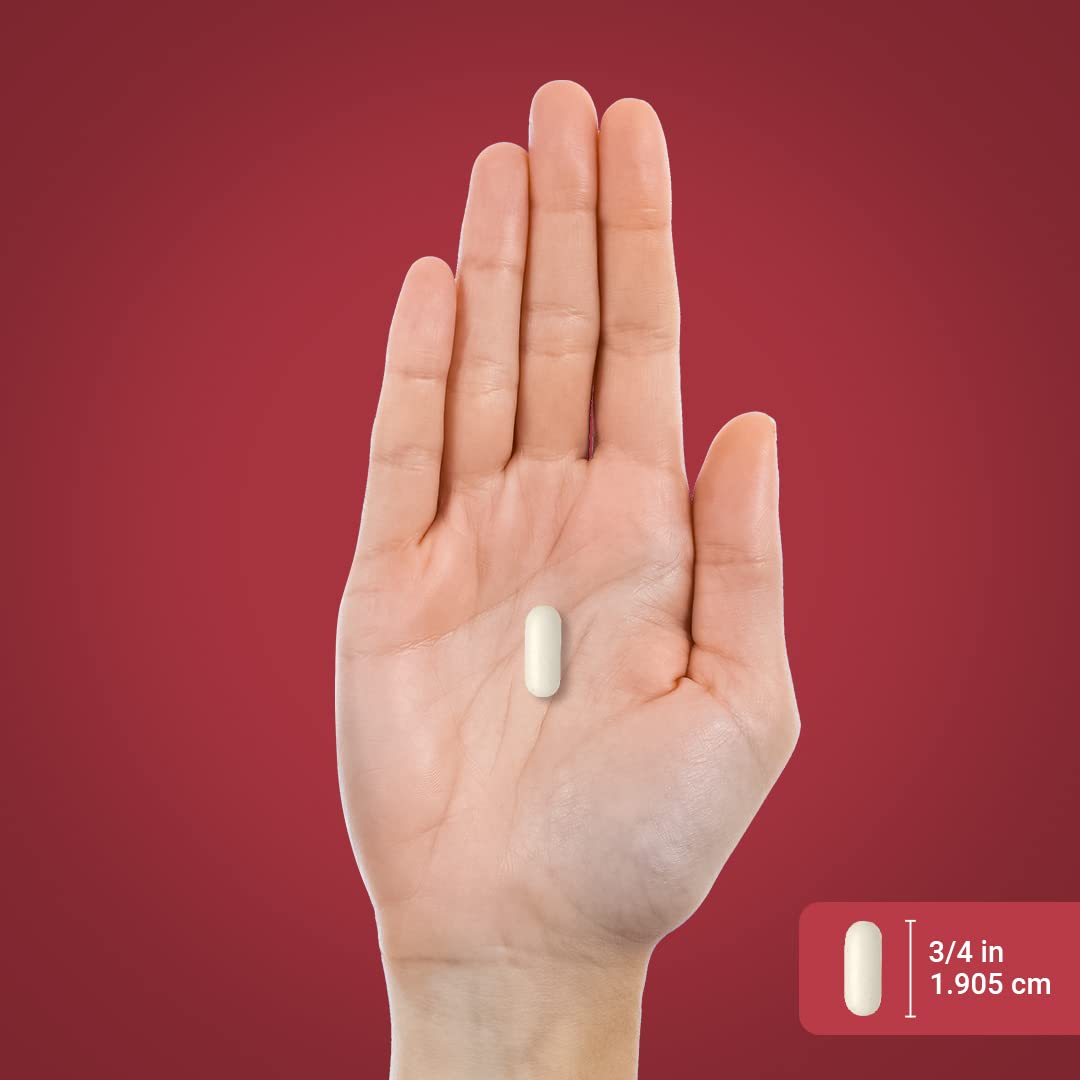 Piping Rock L-Lysine label shows 1000mg per caplet concentration.