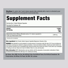 Piping Rock Marshmallow Root capsules for easy, quick dosing