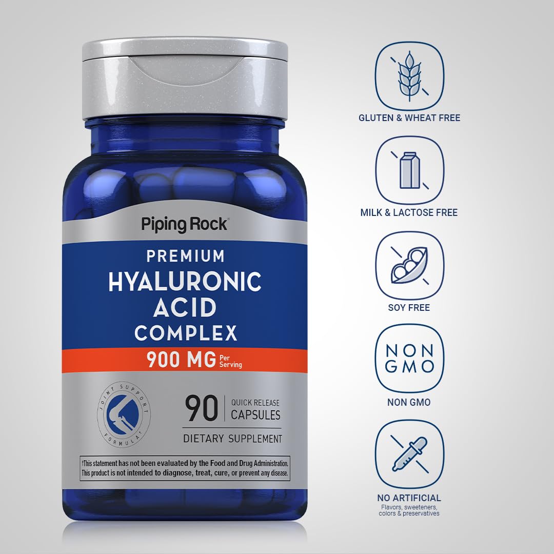 Piping Rock MSM and collagen trio bottle highlighting a synergistic formula for everyday wellness.