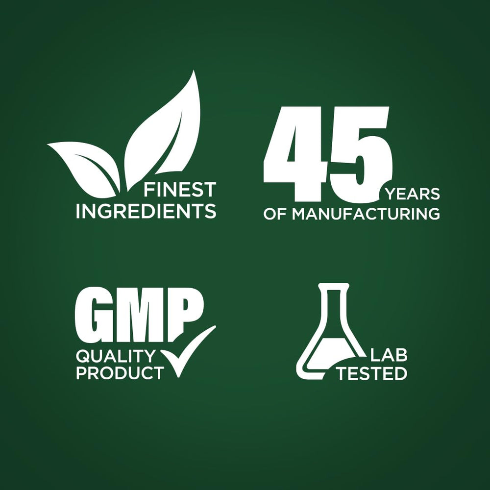 Piping Rock label with non-GMO and gluten-free badges