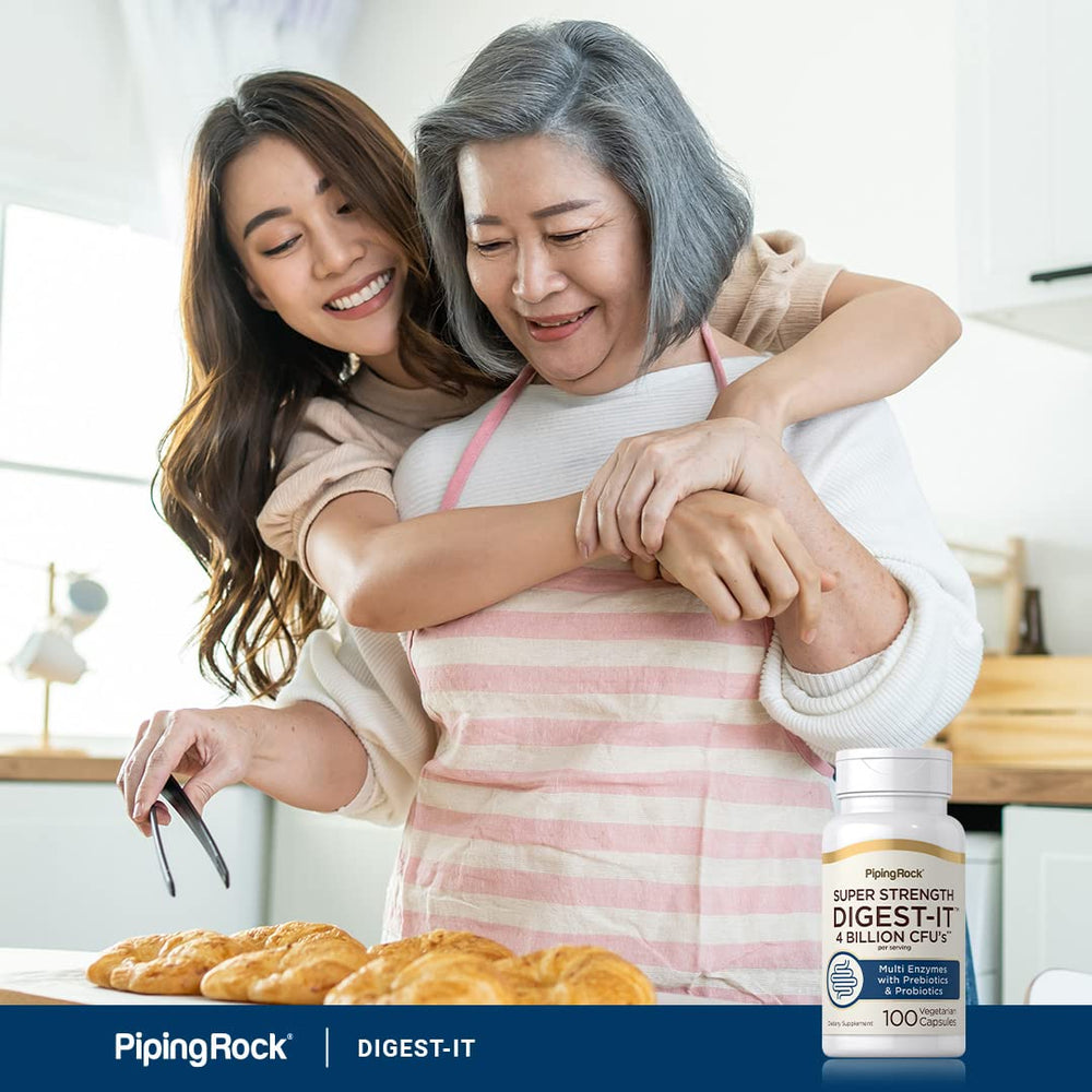 Piping Rock Non-GMO label confirms clean, gluten-free dietary supplement.