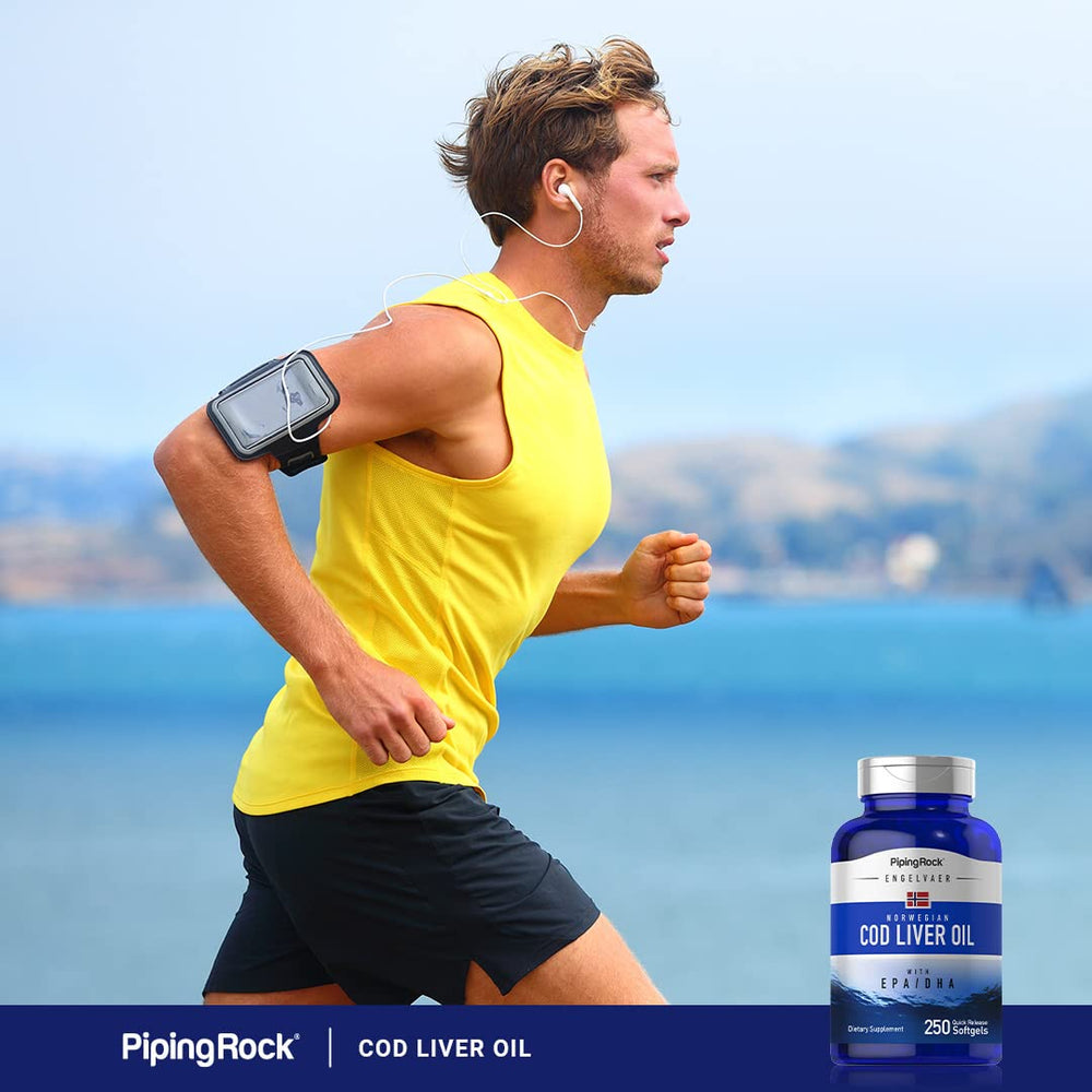 Piping Rock 2-pack cod liver oil softgels image for value bundle