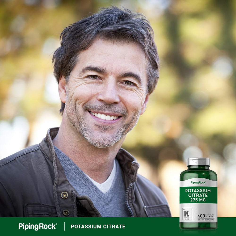 Piping Rock Potassium Citrate pack of 2 bottles for convenience.
