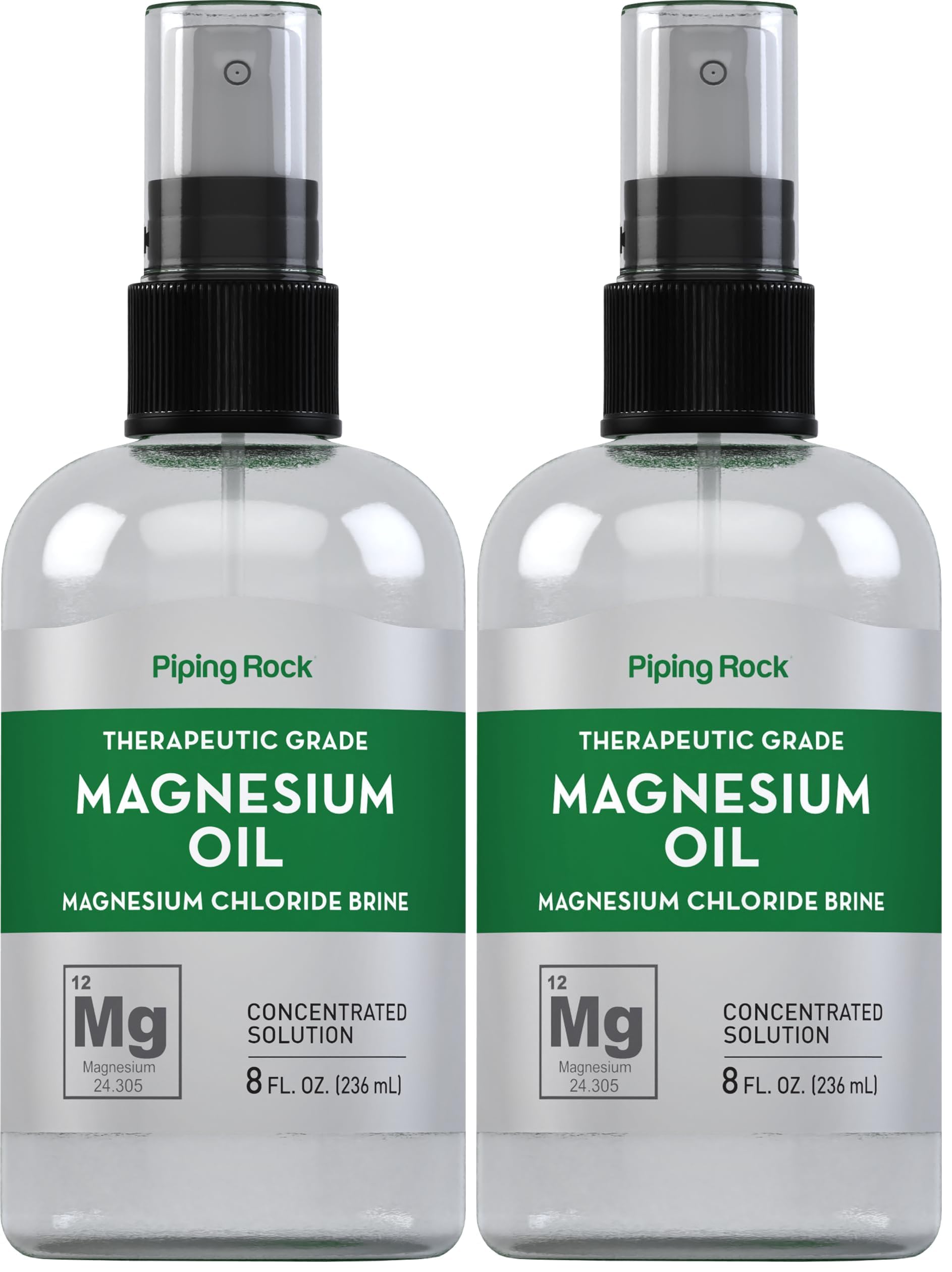 Piping Rock magnesium oil spray bottle for easy daily application