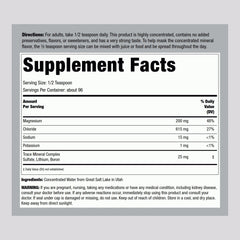 Piping Rock Trace Mineral Liquid pack of 2 highlights value and convenience