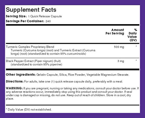 Piping Rock Turmeric Curcumin shelf display communicates gluten-free and non-GMO status.