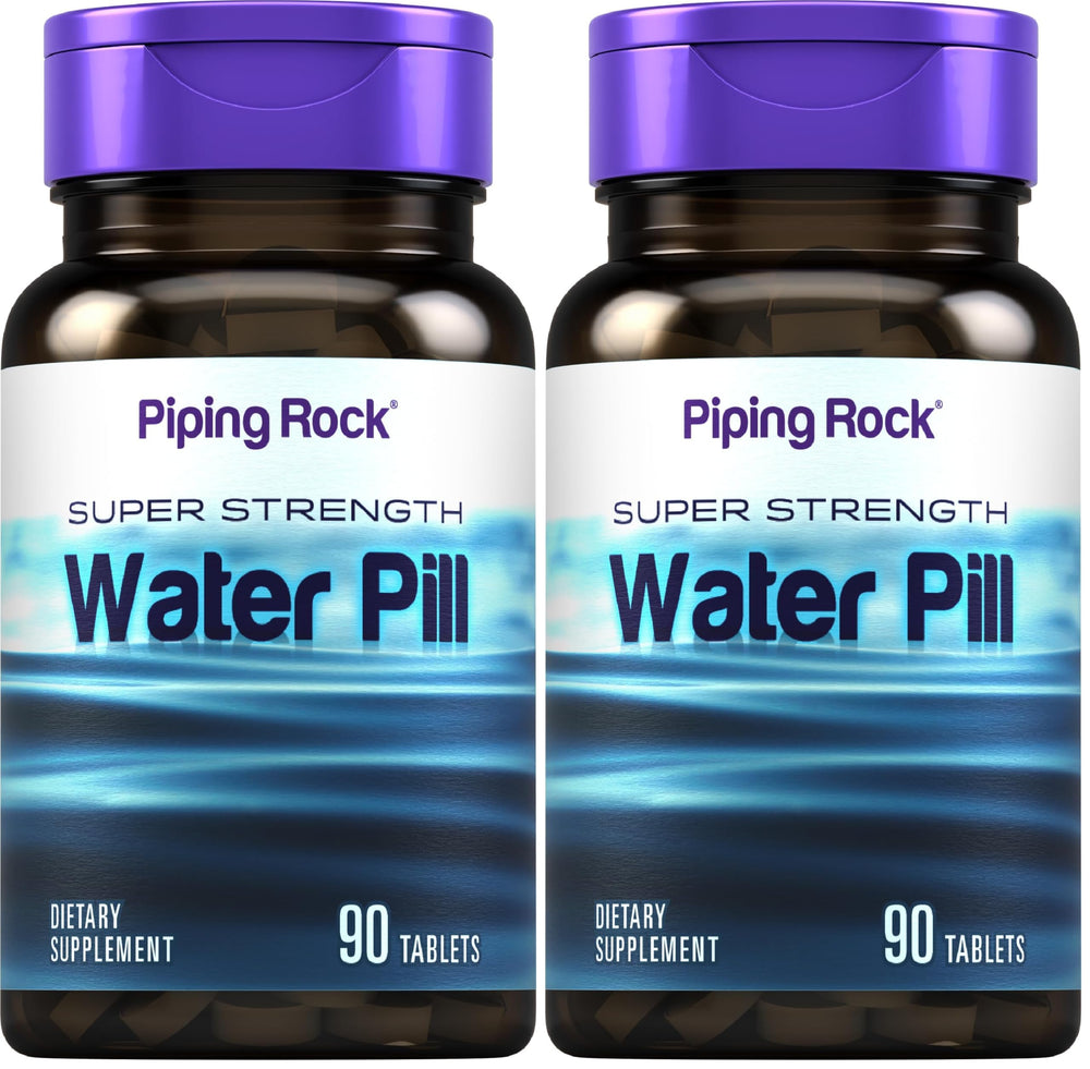 Piping Rock Water Pill bottle for daily hydration support