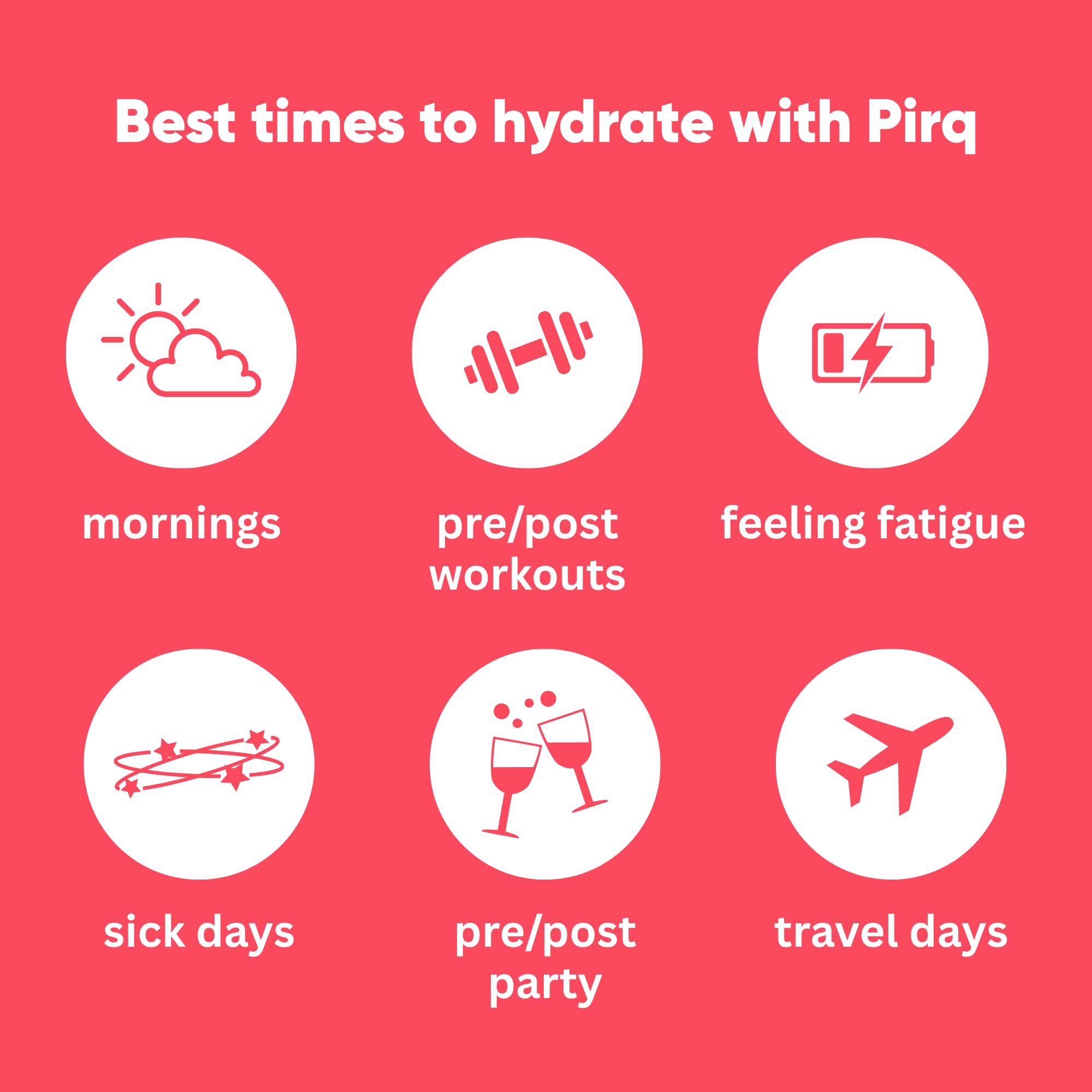 Pirq Hydration features curcumin, highlighting turmeric's golden note.