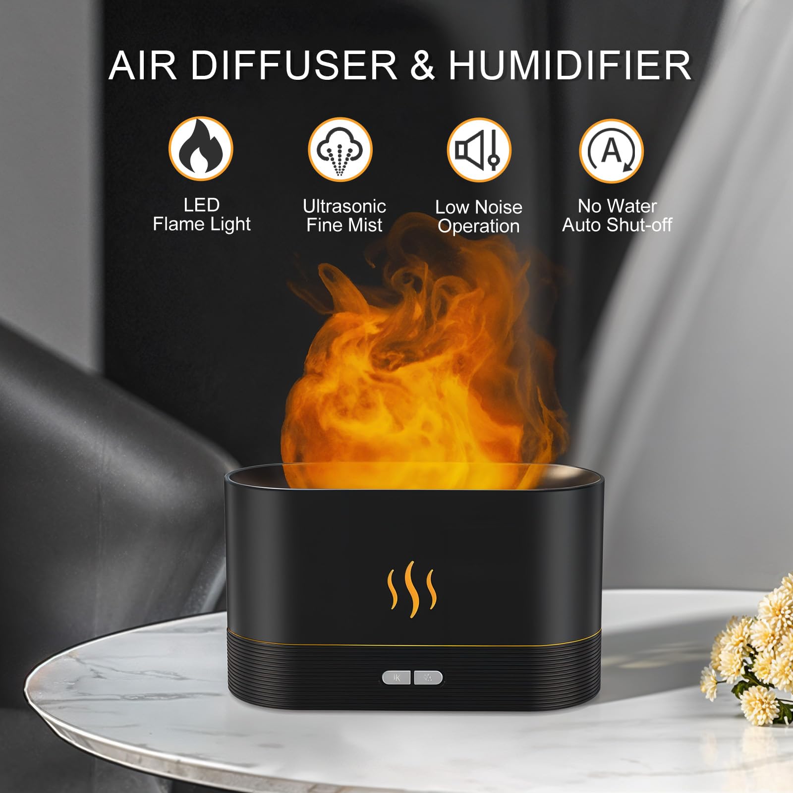 PIZAY ultrasonic diffuser delivers quiet aroma diffusion