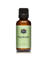 P&J Trading Pearberry scented oil bottle with euro dropper for easy dispensing.