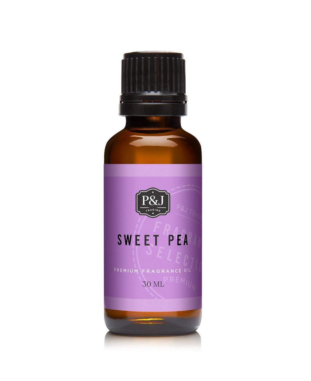 P&J Trading Sweet Pea fragrance oil bottle for candles and diffusers