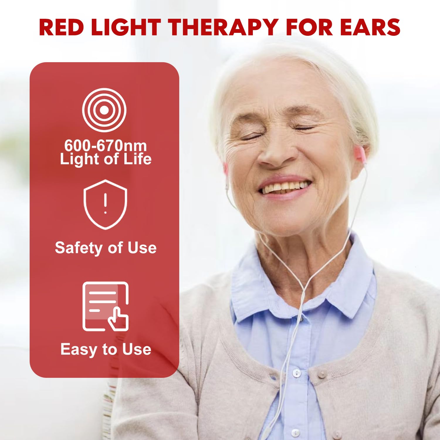 PJJKR USB powered ear therapy device ideal for quick relief