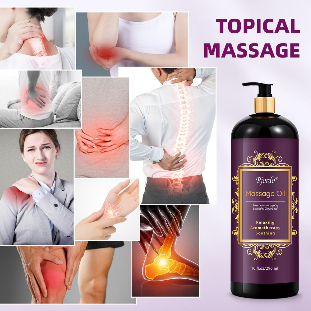 Pjordo thumb protector aids deep trigger-point relief during massage.