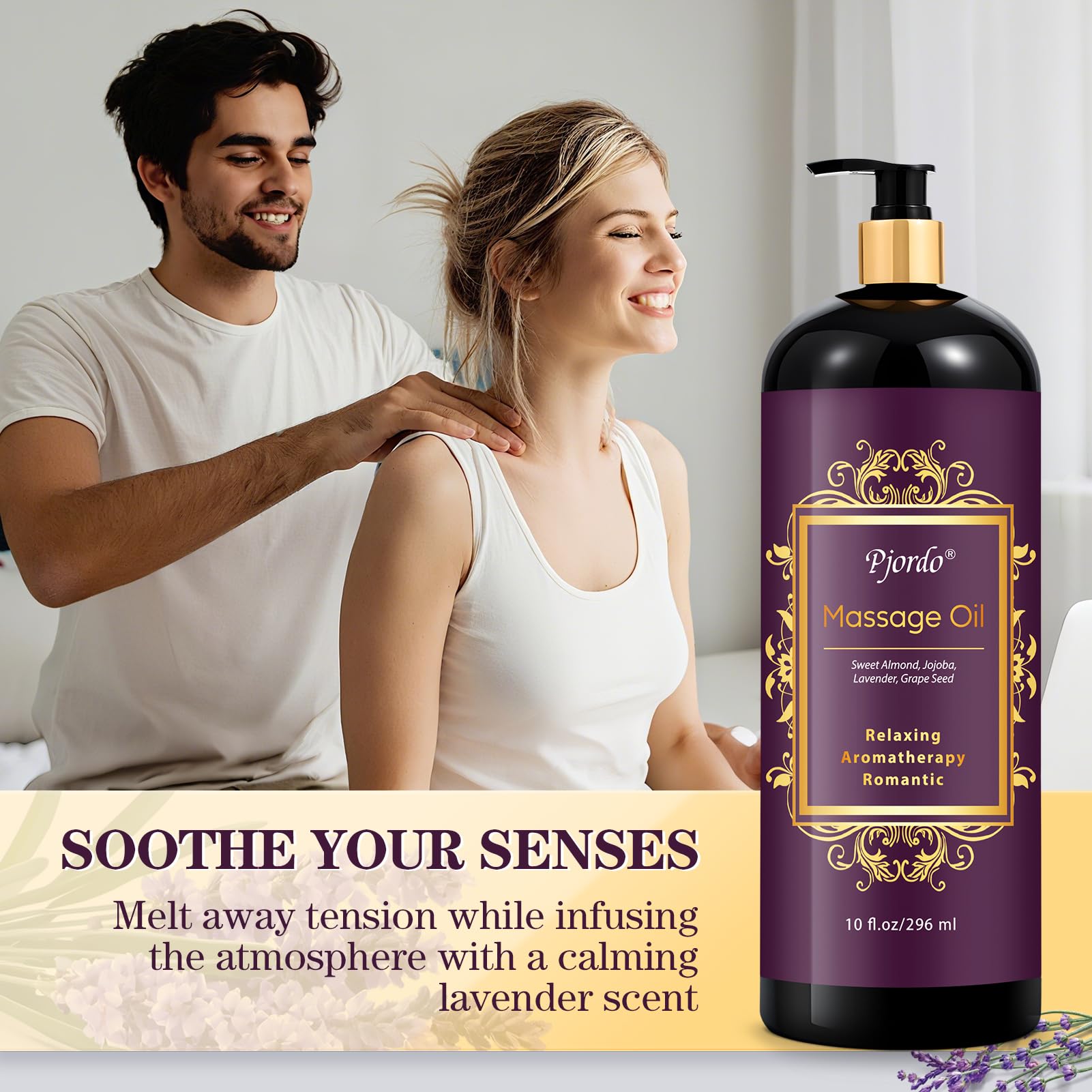 Pjordo vanilla oil texture promoting nourishment and balanced skin.