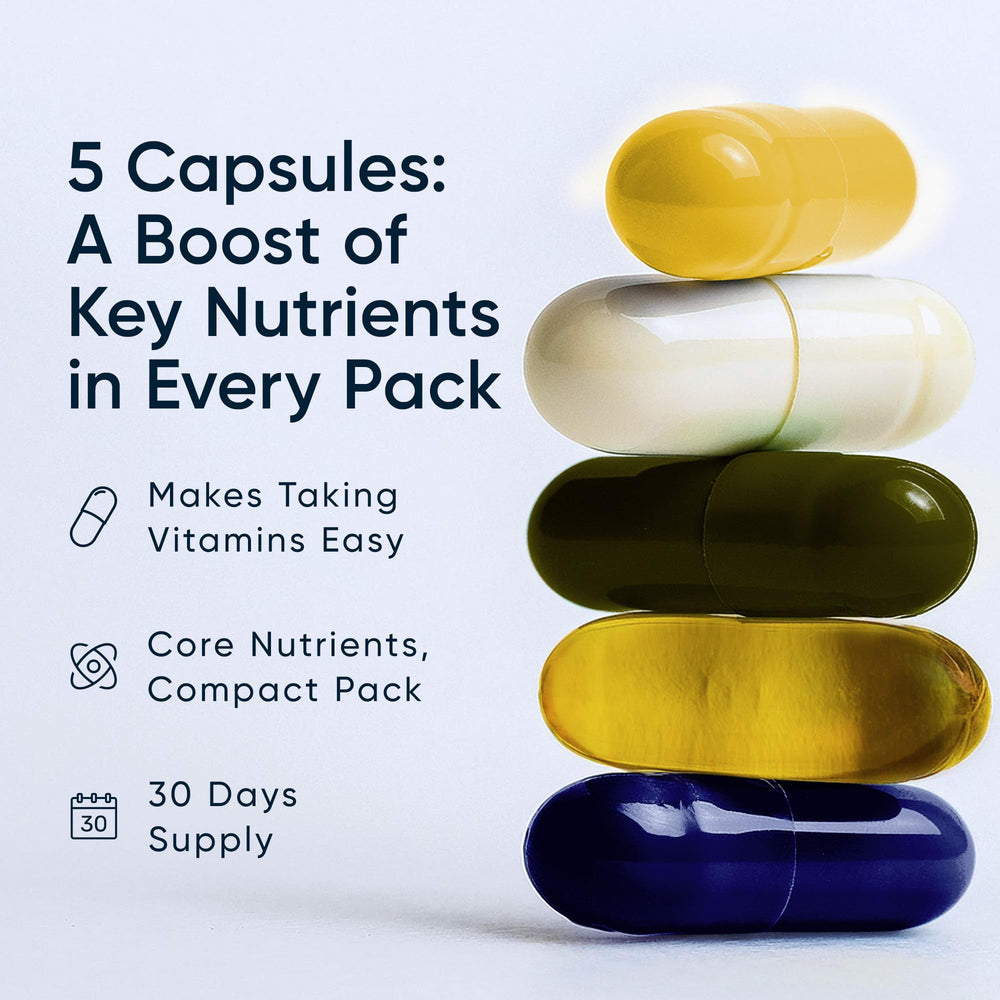Planet 3 Daily Vitamin Packs eye nutrients lutein close-up for eye health.