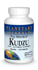 Planetary Herbals Kudzu bottle front for seasonal wellness routines.