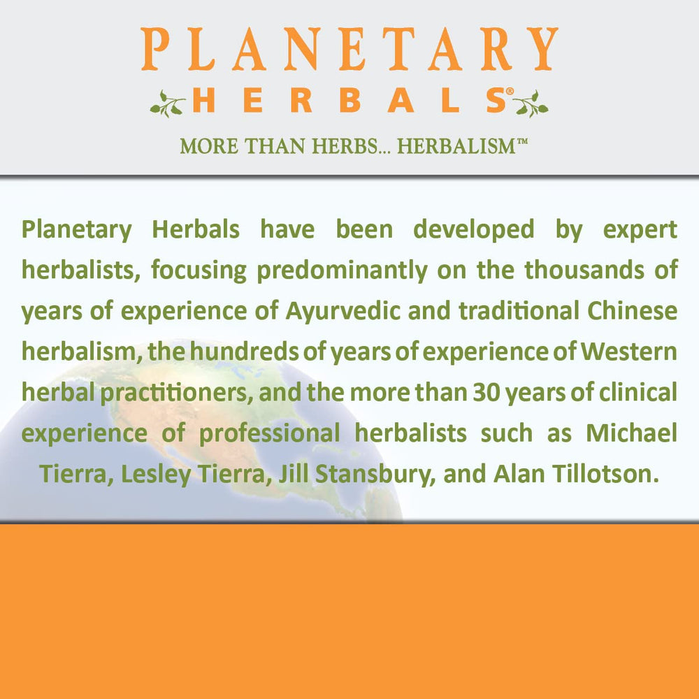 Planetary Herbals Kudzu bottle on nightstand suggests calming evening routines.