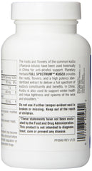 Planetary Herbals Kudzu facts panel image emphasizes potency and quality.