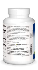 Planetary Herbals Stone Free bottle label highlighting organic herbs for organ wellness.