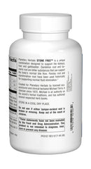 Planetary Herbals Stone Free, tabletas visibles, apoyo digestivo y desintoxicación suave.