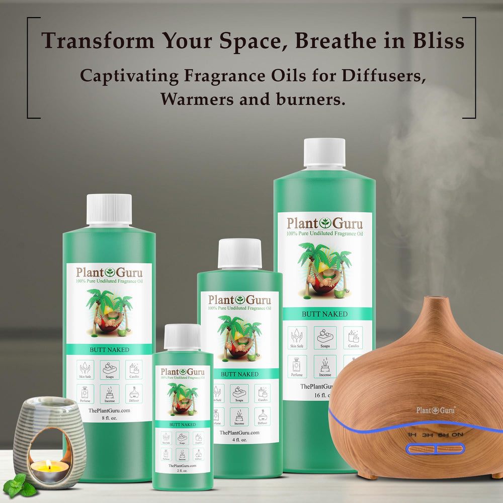 Butt Naked diffuser drops ready to refresh a room.