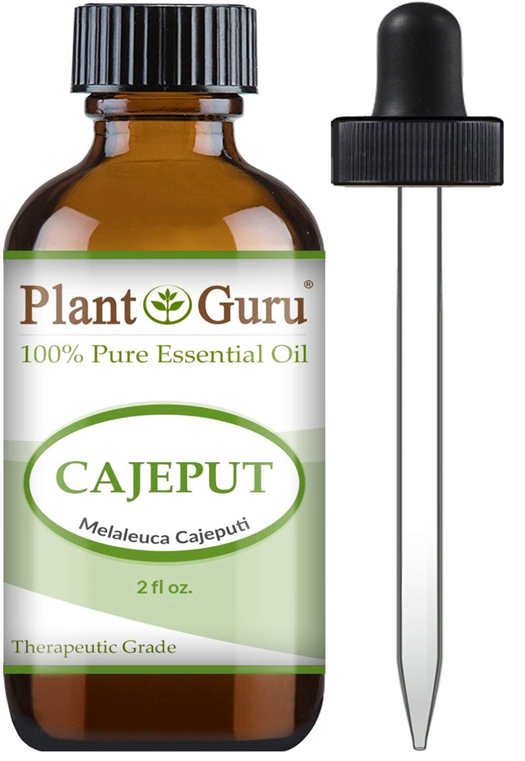 Plant Guru Cajeput oil bottle for aromatherapy and diffuser blends