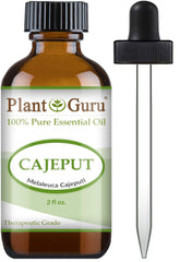 Plant Guru Cajeput oil bottle for aromatherapy and diffuser blends