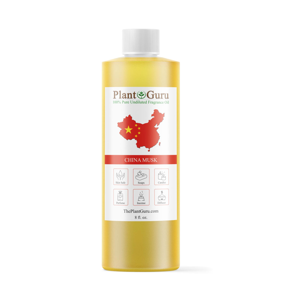 Plant Guru China Musk fragrance oil bottle pour for DIY projects and scents