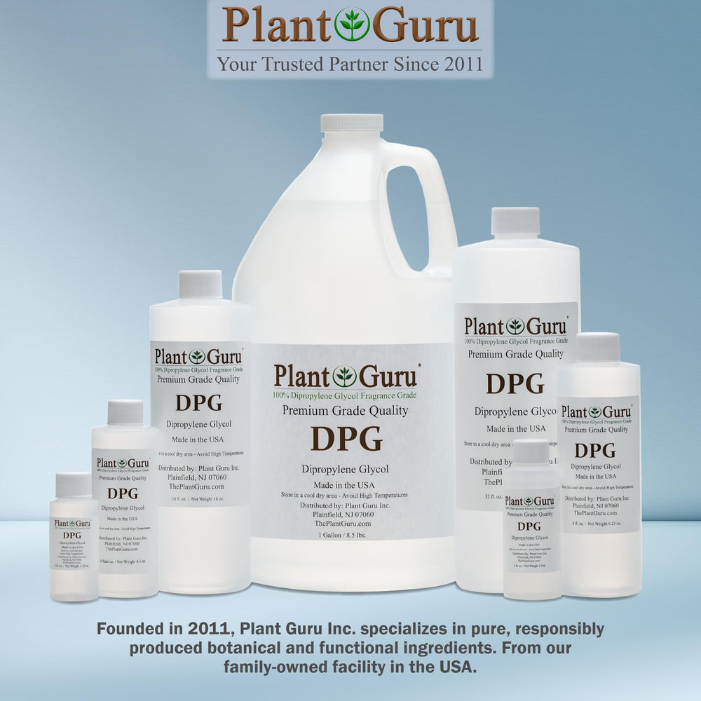 Plant Guru Dipropylene Glycol DPG 8 oz - Fragrance Carrier Oil for Inc ...