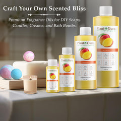 Plant Guru Mango Fragrance Oil soap use for scented handmade bars.