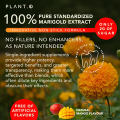 PLANT.O NUTRITION clinically studied lutein-zeaxanthin gummies
