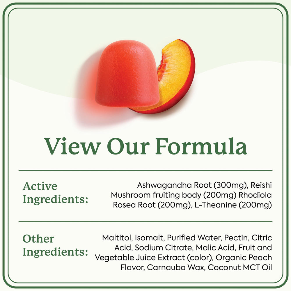 Lab-tested quality assurance near WonderCalm label