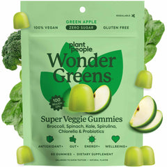 Plant People front packaging showing product name and green apple benefit