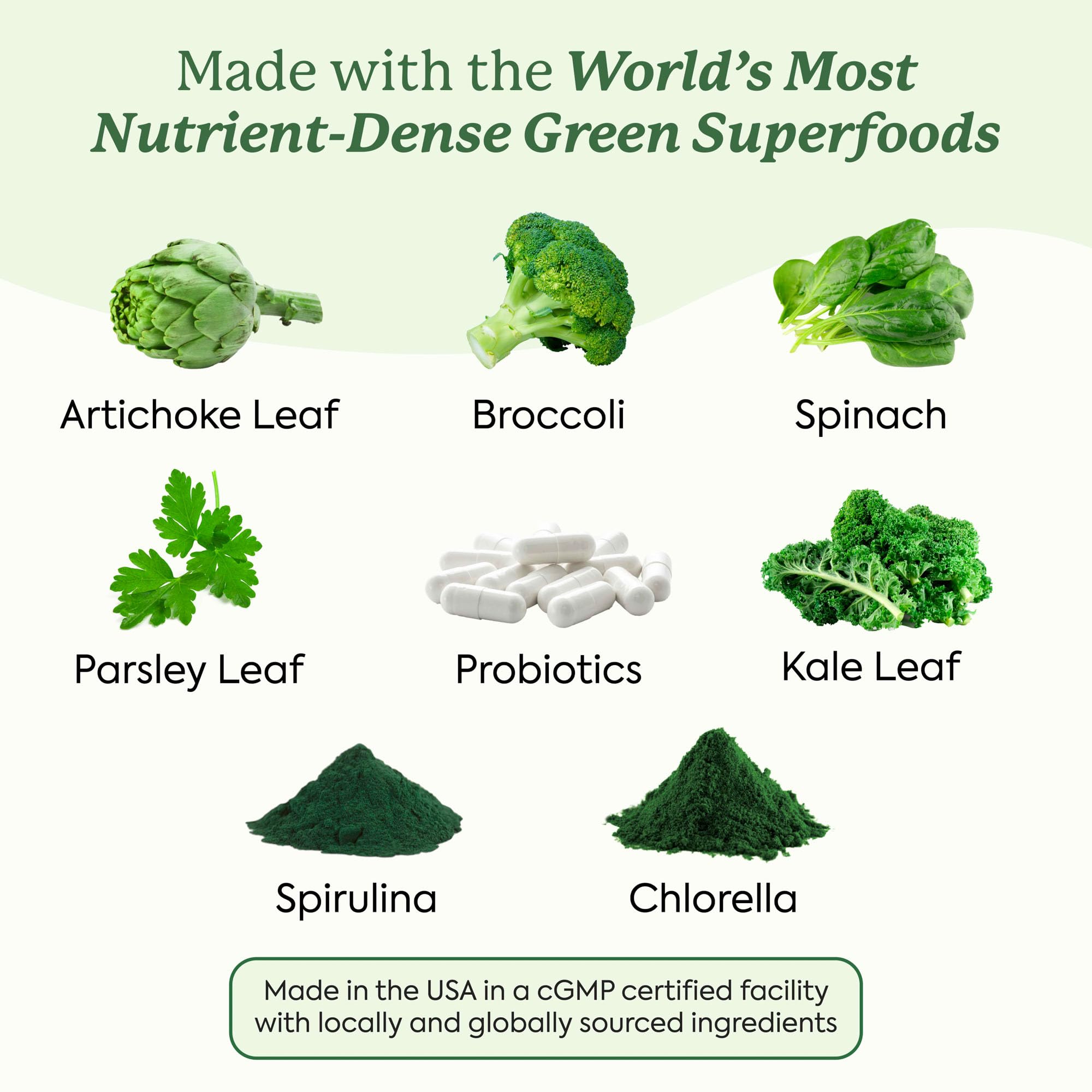 Plant People WonderGreens Green Apple gummy shows a sugar-free, vegan bite for tasty daily support.