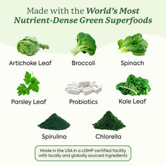 Plant People WonderGreens Green Apple gummy shows a sugar-free, vegan bite for tasty daily support.